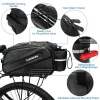 sac de transport de vélo sacs de vélo de grande capacité sac de siège arrière pliable panier arrière de vélo sacoche étanche sacs de selle de siège de coffre