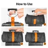 sangles de bagages à motif d'avion, ceinture réglable pour valise élastique, valise de voyage, sangle élastique, accessoires de bagages