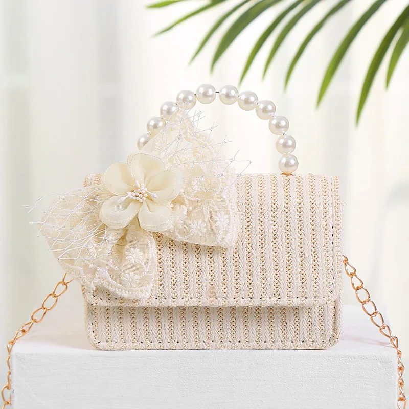 Sac de paille Simple à nœud papillon, messager Portable à double usage pour Photo de vacances, Sac polyvalent pour dames, nouvelle mode d’été Sac de paille Simple à nœud papillon, messager Portable à double usage pour Photo de vacances, Sac polyvalent pour dames, nouvelle mode d’été