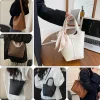 sac seau en pu de grande capacité avec bandoulière, kit de sac fait à la main, matériel de fond, cadeau de couture fait maison