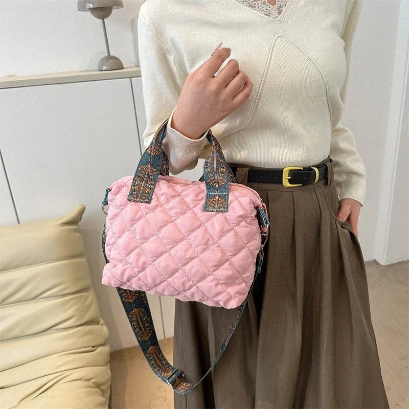 grands sacs à main fourre tout pour femmes, design de luxe, sacs à bandoulière de marque de styliste, sac décontracté matelassé rembourré pour femmes