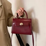 Sac à main carré élégant pour femmes, sac à bandoulière de Style rétro pour dames, sac à bandoulière tendance Chic, fourre-tout minimaliste, cadeaux