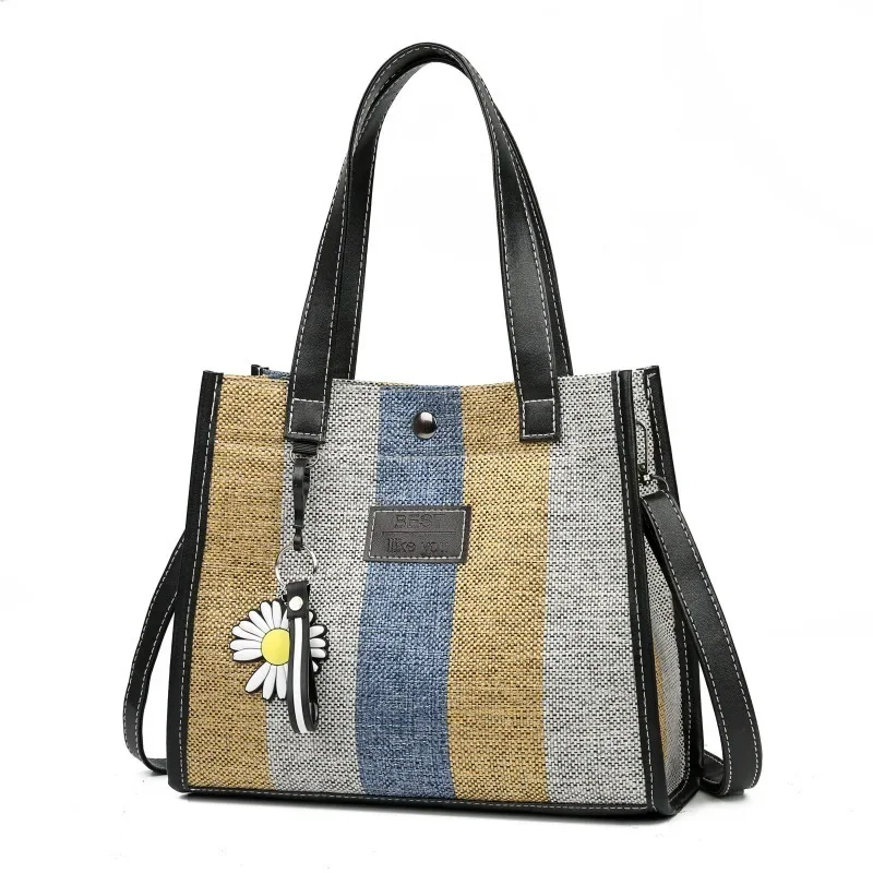 Sacs de messager de mode pour femmes, sac à main de créateur pour dames initié, solide, grande capacité, décontracté, toile, femme initiée Sacs de messager de mode pour femmes, sac à main de créateur pour dames initié, solide, grande capacité, décontracté, toile, femme initiée