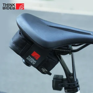 ThinkRider – sac de selle de vélo 0,4 l, Mini sac arrière Portable, kit d&rsquo;outils de vélo de route et vtt, sac de réparation réfléchissant, accessoires de cyclisme