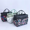 Sac fourre-tout imprimé élégant-organisateur domestique polyvalent Portable avec plusieurs poches, adapté aux pique-niques en plein air