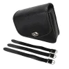 Sacoche de Selle Latérale de Moto en Cuir PU, Noire, Étanche, Universelle, pour Sportster XL 883 Sacoche de Selle Latérale de Moto en Cuir PU, Noire, Étanche, Universelle, pour Sportster XL 883