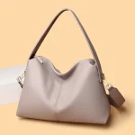 Sac à main pour femme, sac à bandoulière simple, polyvalent pour sortir, sac à bandoulière, sensation de cuir souple, sac pour femme haut de gamme