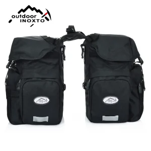 Sac de selle de vélo et de moto, sac de voyage étanche pour vélo, sac de moto en option, sac de selle imperméable, sac arrière de vélo