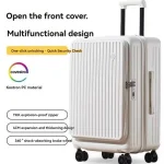 Il y a 19 minutes, la boîte extensible à fermeture éclair avec un couvercle ouvert mesure 20 pouces. C&rsquo;est une valise masculine et une valise de voyage pour femme