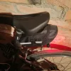 sac de selle de vélo anti éclaboussures | convient aux vélos de route, vtt et de gravier | pack sous assise réfléchissant avec clip rapide