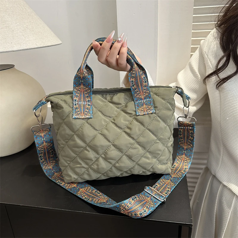 grands sacs à main fourre tout pour femmes, design de luxe, sacs à bandoulière de marque de styliste, sac décontracté matelassé rembourré pour femmes