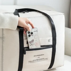 Sac de voyage léger pliable, sac de sport et de voyage de grande capacité, sac à bagages à main, bagage week-end de nuit Ryanair