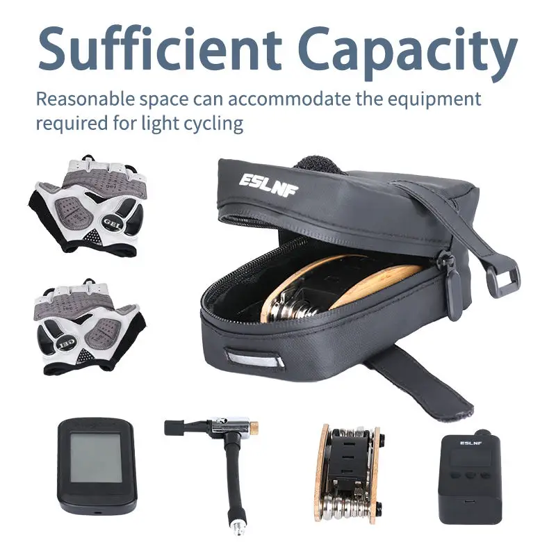 sac sous siège de vélo, sac à outils de cyclisme en montagne, sac de selle de vélo de route étanche