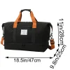 sac de sport matelassé multicolore, multifonctionnel, multi poches, voyage/salle, élégant et pratique