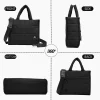 sacs à bandoulière matelassés pour femmes – petit fourre tout à bandoulière bouffant pour week end, organisateur de sac à main de nuit