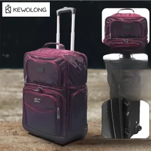 2 tailles en 1 sac de cabine! 14″ expande à 20″ bagage à main approuvé par la compagnie aérienne pour les voyages d’affaires, valise pilote ultra légère 2 tailles en 1 sac de cabine! 14″ expande à 20″ bagage à main approuvé par la compagnie aérienne pour les voyages d’affaires, valise pilote ultra légère