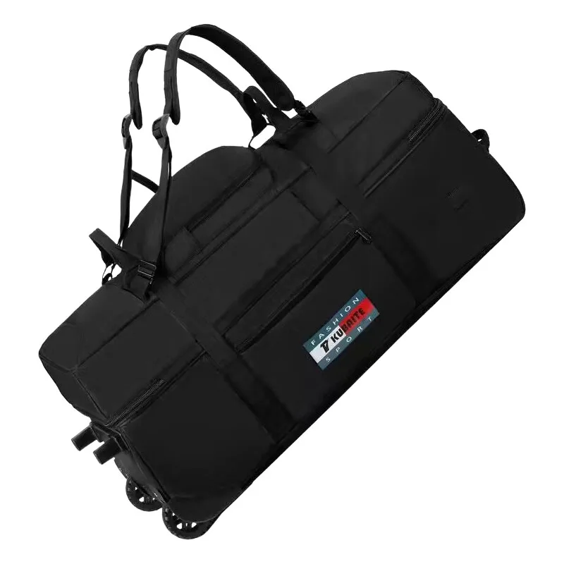 valise à dos trolley de grande capacité xx – sac à bagages de voyage pliable et durable pour hommes et femmes, mobile, camping