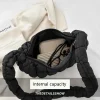 sacs à bandoulière plissés matelassés pour femmes sac rembourré sacs à main en nylon sac à main seau bulles de nuage hobo puffer sac fourre tout en nylon bolsas