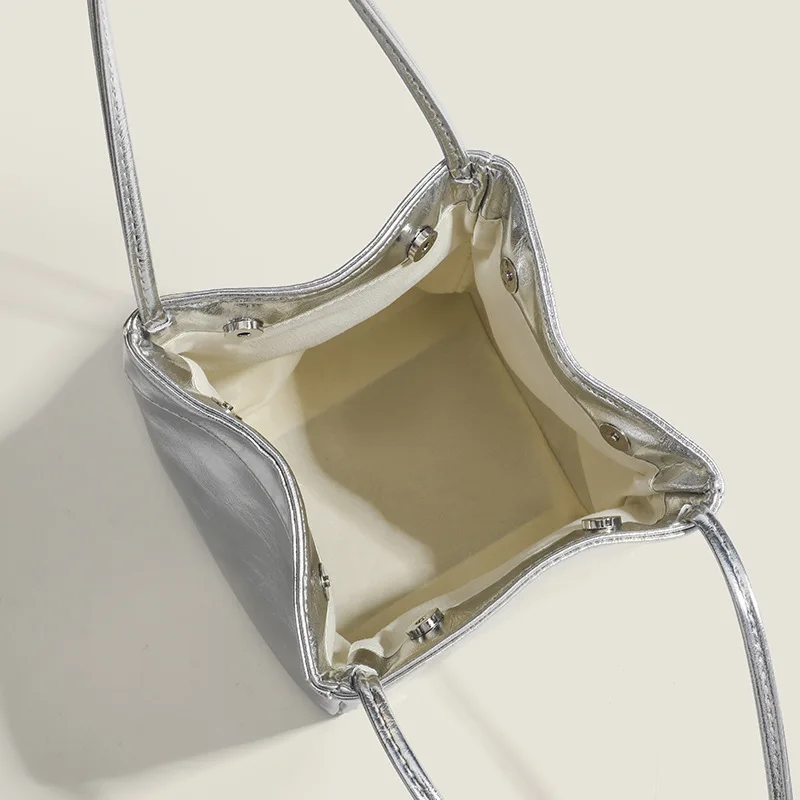 sac seau pour femmes, nouvelle mode simple, sac à main classique polyvalent tendance, sacs à poignée supérieure, petit sac