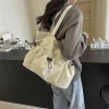 sac fourre tout de grande capacité, sac à bandoulière en toile, sac seau pour le travail et les déplacements