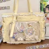 ballet fille grande appétit itabag japonais bidimension unique épaule sac à bandoulière cadeau pour amis sac à main femme