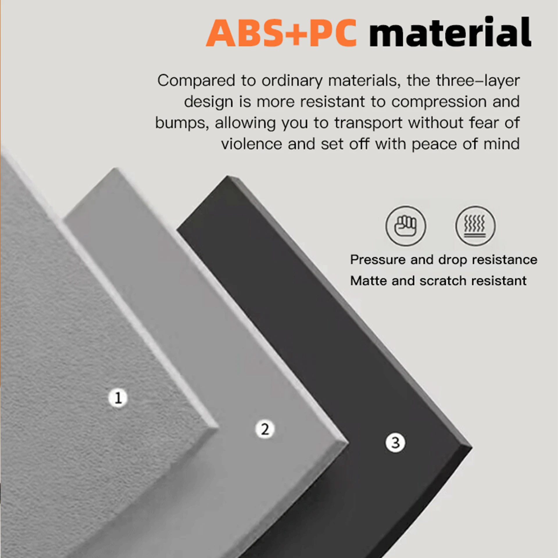 sushimu nouvelle valise à fermeture éclair à ouverture frontale, grande capacité et fonctions multiples c'est une valise de 20 pouces pour hommes,