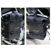 sac de cadre de pare chocs de moto, sac latéral de moto étanche 4l, sacoche de selle de moteur, paquet de rangement, sac arrière de support de coffre pour l'équitation