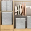 sac de rangement domestique de grande capacité, matériau non tissé, armoire de cisco, évaluation peut être utilisée pour les vêtements de couette, les jouets, 1 pièce