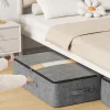 sac de rangement pour vêtements sous le lit de très grande capacité, sac de rangement pour couverture de couette, sac de rangement pliable pour pantalons et manteaux, organisateur de garde robe