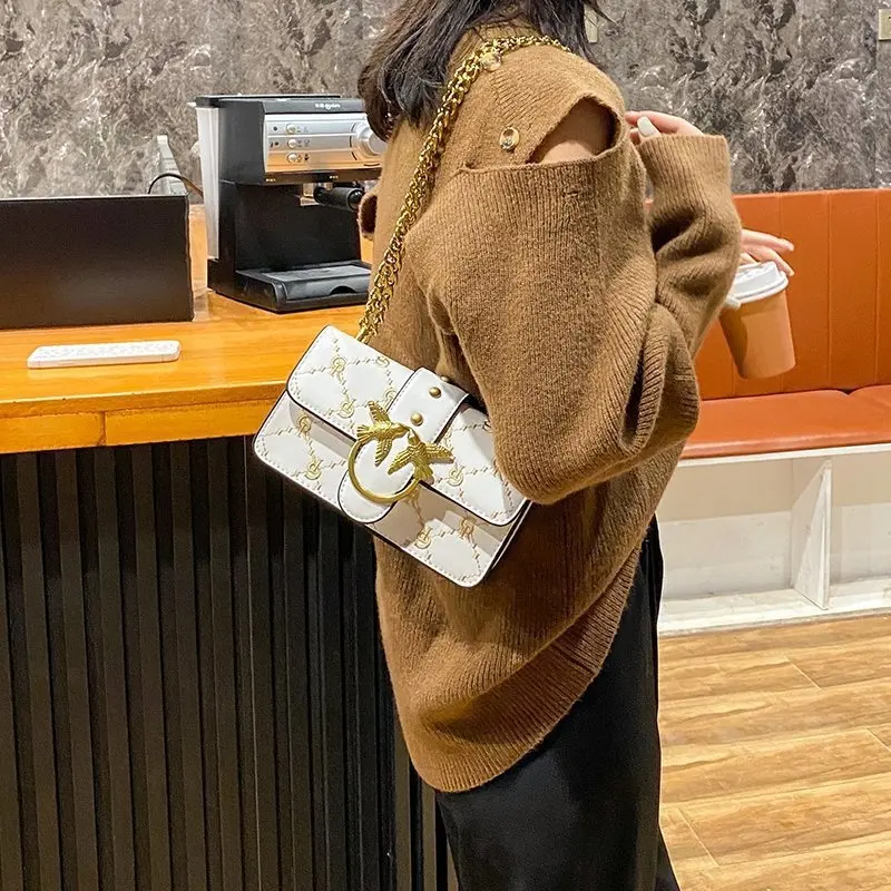 petit sac d'explosion de mode pour femmes, sac à portée oblique de conception de luxe polyvalente rétro, sac à main de mode pour les déplacements au travail