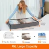 sac de rangement sous le lit, sac de rangement pliable pour couette, boîte de rangement pour vêtements de garde robe, organisateurs de vêtements anti poussière, sacs de grande capacité