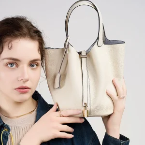 Sac 2025 nouveau seau panier de chou sac pour femme sac à main en cuir sac de maman sac de mariage de mariée haut de gamme Sac 2025 nouveau seau panier de chou sac pour femme sac à main en cuir sac de maman sac de mariage de mariée haut de gamme