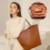 sac seau de grande capacité, sac à main de luxe en fil pour dames, sacs de transport pliables décontractés, mode élégante pour femmes