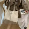 sac fourre tout haut de gamme pour femme en cuir fin avec un look moderne quotidien de banlieue célèbre haut de gamme ​