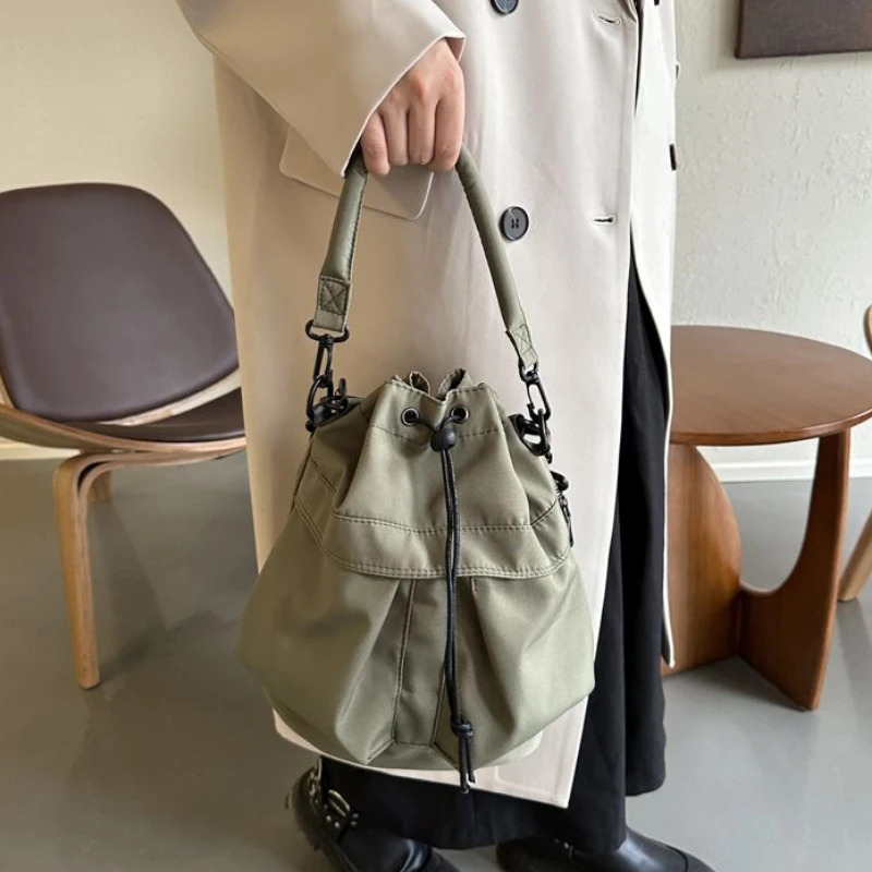 sacs à bandoulière de grande capacité pour femmes, sacs à main de créateurs rétro, loisirs initiés, étudiants, tout match, mode, 6 couleurs, e27