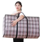 Sac de rangement de grande capacité pour couette, oreiller, couverture, armoire de maison, garde-robe, vêtements, pochette anti-poussière, bagages de dortoir, emballage mobile