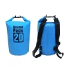 sac étanche en pvc pour sports nautiques, sac de dérive de plage, sac de natation en plein air, sac initié simple et double, e27