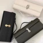 SAVETTE marque la symétrie Pochette en cuir véritable petit sac à rangée carrée sacs Baguette rectangulaires fourre-tout sac à main Simple pour femmes