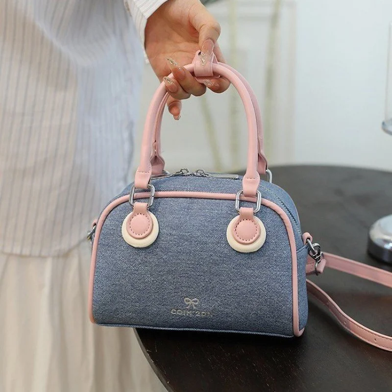 sac fourre tout transparent à la mode pour femmes avec poignées en cuir colorées pour les sorties de plage et d'été
