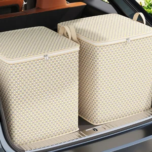 Sac de rangement de couette avec poignée, sacs de tri de couverture de couette de grande capacité, organisateur de vêtements étanche et anti-poussière, sac mobile Sac de rangement de couette avec poignée, sacs de tri de couverture de couette de grande capacité, organisateur de vêtements étanche et anti-poussière, sac mobile