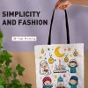 sac fourre tout de grande capacité pour femme – sac à main de célébration eid al fitr et ramadan avec imprimé d'architecture islamique