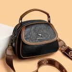 Petit sac à main élégant pour femme – Sac à main fourre-tout à bandoulière multi-compartiments pour les essentiels quotidiens, le travail et les voyages