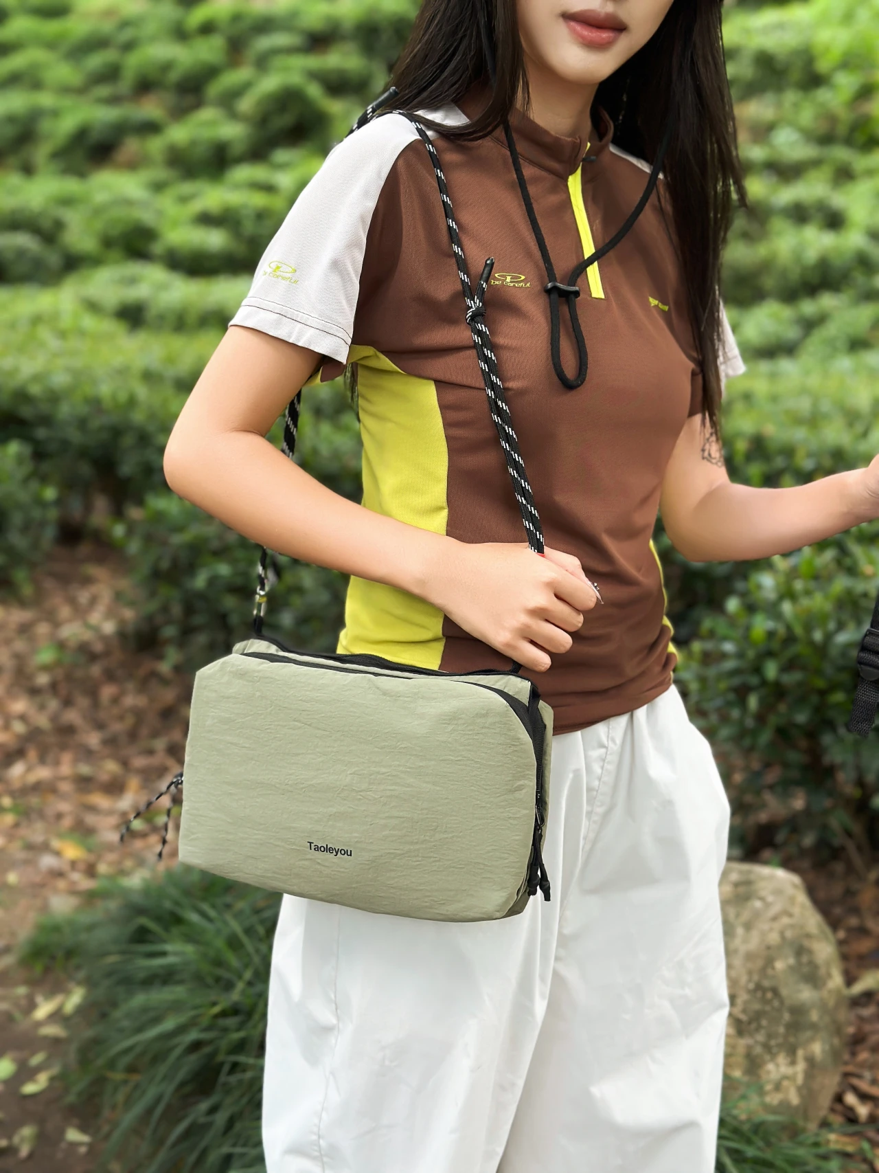 sac à bandoulière, sac à main, sac à bandoulière décontracté, sac pour bouteille d'eau, sac de sport multifonctionnel en plein air
