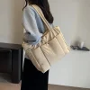 Sac fourre-tout matelassé en diamant – Nouveau sac à bandoulière haut de gamme de grande capacité automne/hiver pour femmes, sac pour ordinateur portable pour classe