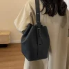 sac à main de grande capacité pour femme, sac à bandoulière décontracté polyvalent, mode minimaliste, initié, e27