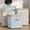 sac de rangement pour couette en coton, boîte de rangement pour couette de grande capacité, vêtements non tissés, rangement spécial, sac à bagages mobile portable