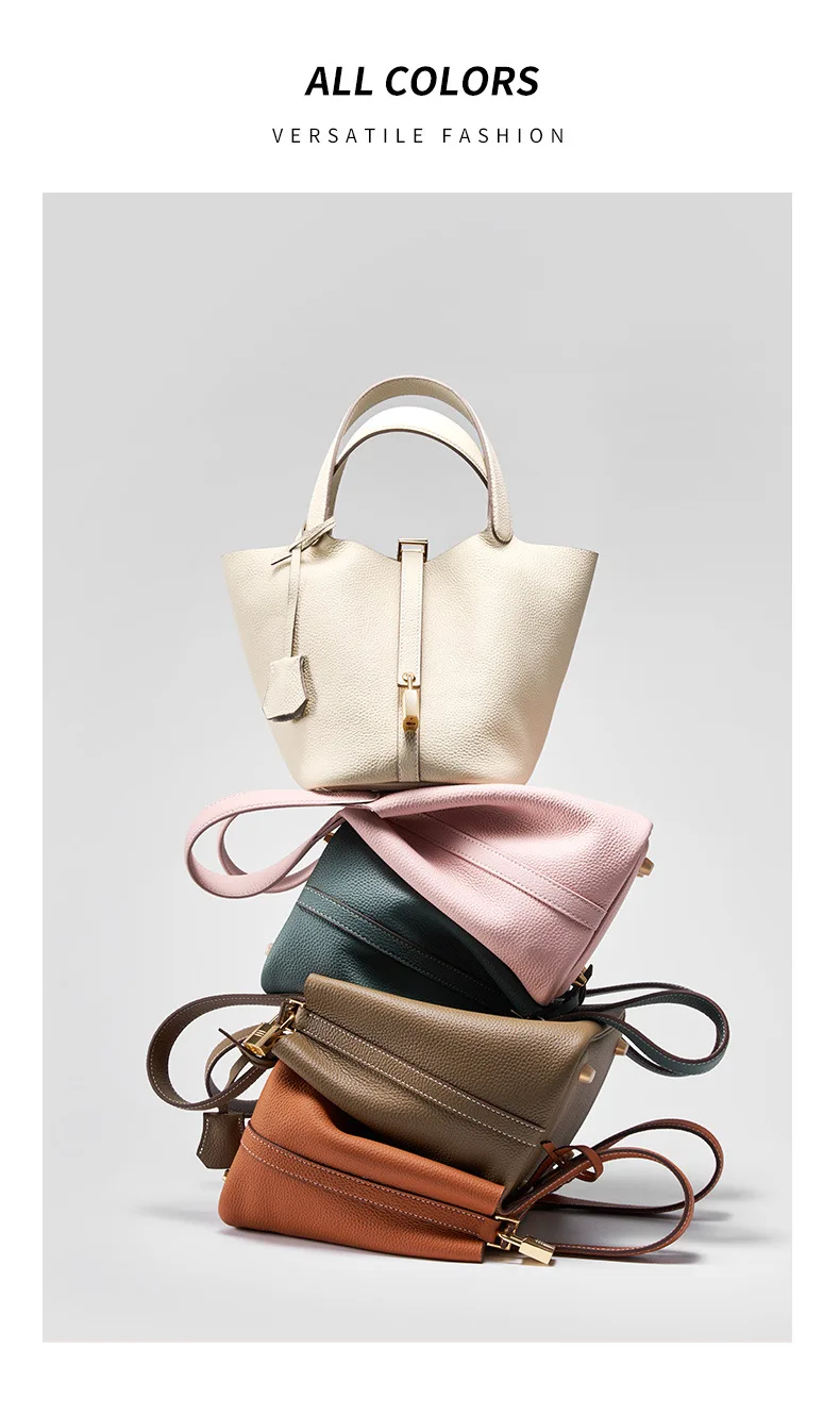 sac 2025 nouveau seau panier de chou sac pour femme sac à main en cuir sac de maman sac de mariage de mariée haut de gamme