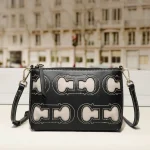 2025 classique élégant sac à main pour femmes Simple Vintage en cuir sac à bandoulière à la mode à la mode concepteur de luxe fourre-tout lettre Logo