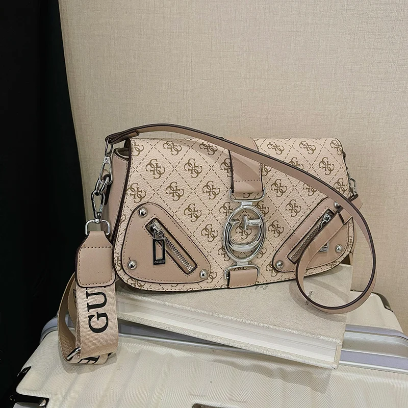 sac à bandoulière en cuir chic pour femmes, sac à main de styliste, fourre tout élégant pour dames de luxe