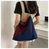 sac fourre tout femmes grand sac à bandoulière sac à main élégant pour femmes sac en velours côtelé sac à bandoulière sac à main décontracté